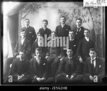 Chapitre Beta Theta Pi de l'Université de Miami en 1893 (3195487454). Banque D'Images