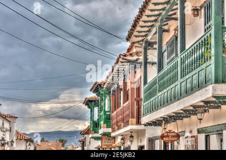 Villa de Leyva, Colombie Banque D'Images