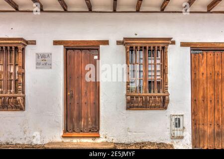 Villa de Leyva, Colombie Banque D'Images