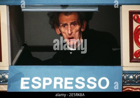 Donnerlippchen – Spiele ohne Gewähr, Spielshow, Deutschland 1986 - 1988, Chappy der Vollstrecker in einem Überraschungsfach. Banque D'Images