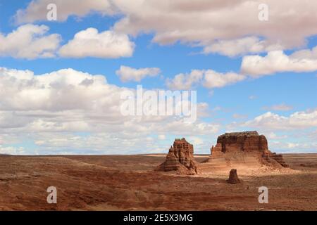 Paysage de désert de l'Utah Banque D'Images