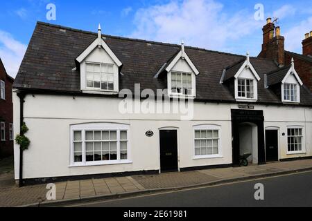 The Watsons School Building, ville de Horncastle, Lincolnshire, Angleterre, Royaume-Uni Banque D'Images