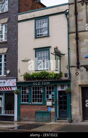 The Old Tom Traditional English public House on St Aldate's, Oxford, Oxfordshire, Royaume-Uni. Banque D'Images