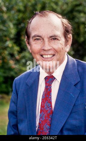 OOTMARSUM, PAYS-BAS, 06 JUIN 1993 : le Dr Christiaan Barnard était un chirurgien cardiaque sud-africain qui a exécuté le premier He humain à humain au monde Banque D'Images