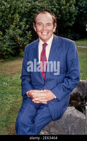 OOTMARSUM, PAYS-BAS, 06 JUIN 1993 : le Dr Christiaan Barnard était un chirurgien cardiaque sud-africain qui a exécuté le premier He humain à humain au monde Banque D'Images