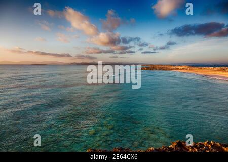 Incroyable plage exclusive de Formentera appelée « Illetes » Banque D'Images