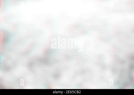 Effet abstrait de la démangeaison, fond de la démangeaison. Effet de bruit abstrait, signal d'erreur, problème technique de télévision, illustration. Banque D'Images