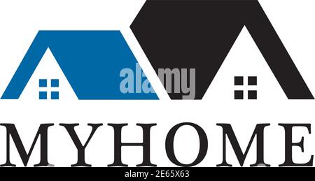 Home logo design inspiration modèle vectoriel Illustration de Vecteur