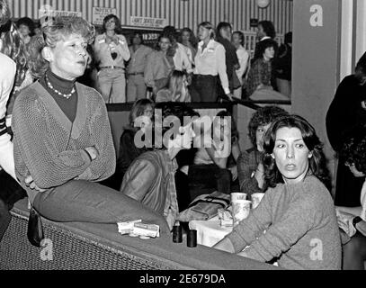 Lilly Tomlin à flippers Roller Rink dans West Hollywood pour ÉVÉNEMENT DE L'ÈRE en 1978 Banque D'Images