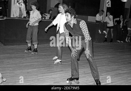 Erik Estrada, flippers, 1978 Banque D'Images