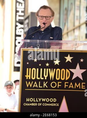 Los Angeles, États-Unis. 26 avril 2017. Wolfgang Puck - star 024 et Larry King Credit: Tsuni/USA/Alay Live News Banque D'Images