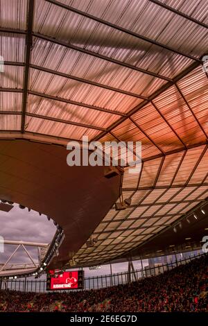 Stade Emirates, stade Arsenal Banque D'Images