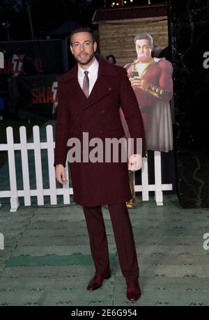 20 mars 2019 - Londres, Angleterre, Royaume-Uni - 'SHAZAM!' Stars to open the first superpowered funfair in London ouvert au public du 21 au 22 mars à Berni Banque D'Images