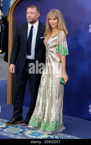 09 mai 2019 - Londres, Angleterre, Royaume-Uni - Aladdin European Gala, Odeon Luxe, Leicester Square - Red Carpet arrivées spectacles photo : Guy Ritchie et Jacqui Ain Banque D'Images
