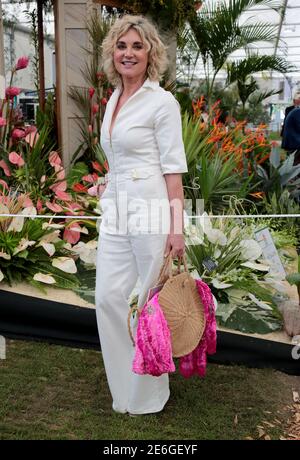 20 mai 2019 - Londres, Angleterre, Royaume-Uni - 2019 RHS Chelsea Flower Show Press Day, Royal Hospital, Chelsea photo shows: Anthea Turner Banque D'Images