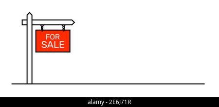 Icônes immobilières isolées sur blanc Illustration de Vecteur