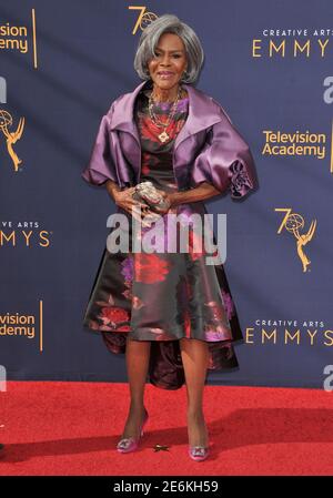 Los Angeles, États-Unis. 08 septembre 2018. Cicely Tyson arrive aux Creative Arts Emmy Awards 2018 - jour 1 au Microsoft Theatre de Los Angeles, CA, le samedi 8 septembre 2018. (Photo par Sthanlee B. Mirador/Sipa USA) crédit: SIPA USA/Alay Live News Banque D'Images