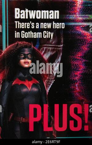 Batwoman actrice Javicia Leslie dans le magazine Banque D'Images