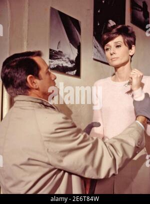 ATTENDEZ JUSQU'À LA NUIT 1967 Warner Bros./Seven Arts film avec Audrey Hepburn et Richard Crenna Banque D'Images