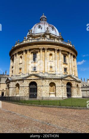 Caméra Radcliffe sur Radcliffe Square, Oxford, Oxfordshire, Royaume-Uni. Banque D'Images