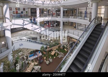 France, Gard, Nîmes, Centre commercial la Coupole des Halle Banque D'Images