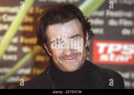 L'acteur français Thierry Fremont pose pour les photographes avant la cérémonie d'ouverture du 10e Festival international du film comique à l'Alpe d'Huez, en France, le 16 janvier 2007. Photo de Guibbbbaud-Guignebourg/ABACAPRESS.COM Banque D'Images