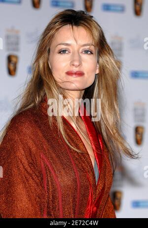 L'actrice britannique Natascha McElhone arrive à la préfête de 2007 de la BAFTA qui s'est tenue au Natural History Musuem à Londres, au Royaume-Uni, le 10 février 2007. Photo de Nicolas Khayat/ABACAPRESS.COM Banque D'Images