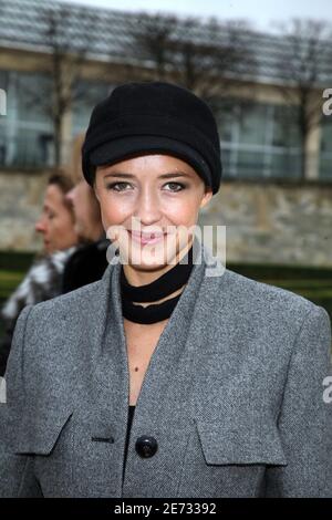 Helene de Fougerolles assiste à la présentation de la collection prêt-à-porter Dior automne-hiver 2007-2008 dans le jardin des Tuileries à Paris, France, le 27 février 2007. Photo de Guignebourg-Nebinger-Taamallah/ABACAPRESS.COM Banque D'Images