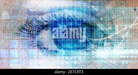 Digital Analytics en tant que plate-forme logicielle de marketing utilisant la technologie Banque D'Images