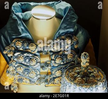 À l'intérieur de l'impressionnant Panthéon de Lisbonne au Portugal Banque D'Images