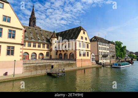 Strasbourg, vieille ville, Alsace Lorraine, France. Banque D'Images