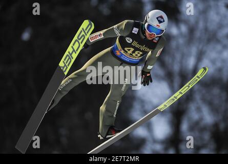 Willingen, Allemagne. 30 janvier 2021. Ski nordique, saut à ski : coupe du monde, grande colline, hommes. Kamil Stoch, de Pologne, saute au premier tour de Mühlenkopfschanze. Credit: Arne Dedert/dpa/Alay Live News Banque D'Images