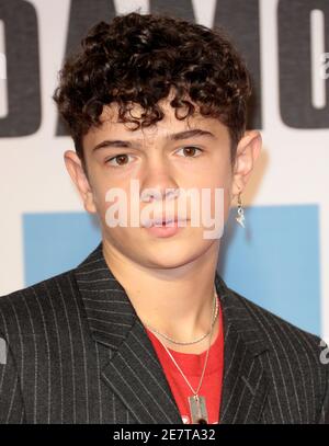 10 octobre 2019 - Londres, Angleterre, Royaume-Uni - BFI London film Festival 2019 - le Mans '66 Premiere photo shows: Noah Jupe Banque D'Images