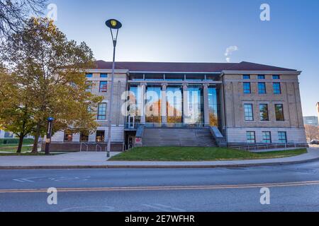 COLUMBUS, OH, États-Unis - 7 NOVEMBRE : page Hall le 7 novembre 2020 à l'Université d'État de l'Ohio à Columbus, Ohio. Banque D'Images