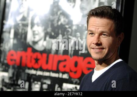 Mark Wahlberg assiste à la première de la saison 3 de l'Entourage d'HBO, qui s'est tenue au Cinerama Dome à Hollywood, à Los Angeles, CA, USA, le 5 avril 2007. Photo de Lionel Hahn/ABACAPRESS.COM Banque D'Images