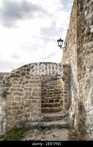 Ville de Travnik vue de la forteresse, Bosnie-Herzégovine Banque D'Images