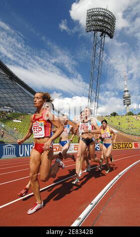 Atmosphère pendant la course à pied de 3000 mètres pour femmes à la coupe d'Europe Spar en athlétisme, à Munich, en Allemagne, le 23 juin 2007. Photo de Christophe Guibbbaud/Cameleon/ABACAPRESS.COM Banque D'Images