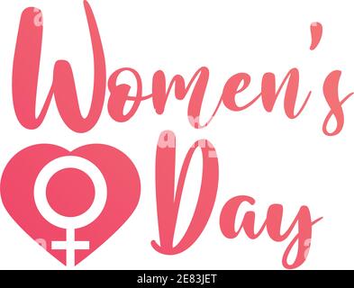 femmes jour sexe femme et manuscrit mots motivation fond blanc illustration vectorielle Illustration de Vecteur