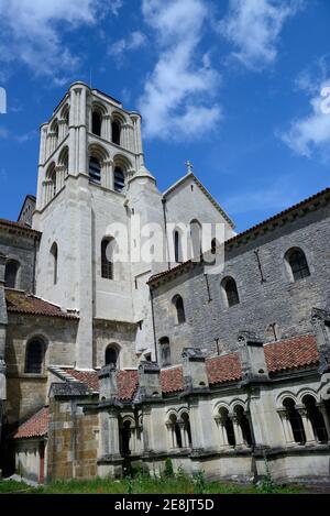 Basilique Sainte-Madeleine, Sainte-Marie-Madeleine, Vezelay, Bourgogne, département de l'Yonne, France Banque D'Images