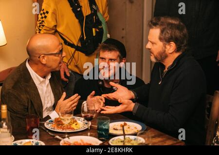 COLIN FIRTH, STANLEY TUCCI et HARRY MACQUEEN dans SUPERNOVA (2020), dirigé par HARRY MACQUEEN. Crédit: BBC FILMS / Album Banque D'Images