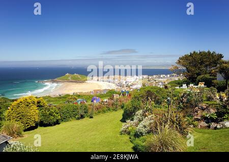 Porthmeor Beach, St Ives, Cornwall Banque D'Images