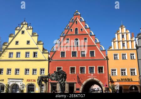 Weiden, ALLEMAGNE: Vieille ville de Weiden dans le der Oberpfalz Banque D'Images