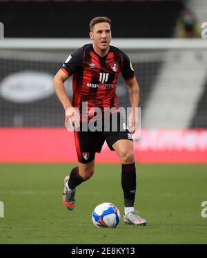 Photo du dossier datée du 17-10-2020 de Dan Gosling de l'AFC Bournemouth. Date de publication : dimanche 31 janvier 2021. Banque D'Images