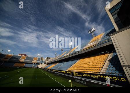 Vue générale pendant le championnat d'Espagne la Liga football match entre Cadix CF et Atletico de Madrid le 31 janvier 2021 au stade Ramon de Carranza à Cadix, Espagne - photo Joaquin Corchero / Espagne DPPI / DPPI / LM Banque D'Images