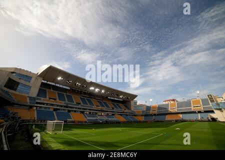Vue générale pendant le championnat d'Espagne la Liga football match entre Cadix CF et Atletico de Madrid le 31 janvier 2021 au stade Ramon de Carranza à Cadix, Espagne - photo Joaquin Corchero / Espagne DPPI / DPPI / LiveMedia Banque D'Images