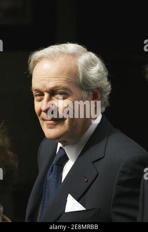 David de Rothschild assiste à la messe funéraire de Claude Pompidou, tenue à l'église Saint-Louis en Ile à Paris, France, le 6 juillet 2007. Photo de Thierry Orban/ABACAPRESS.COM Banque D'Images