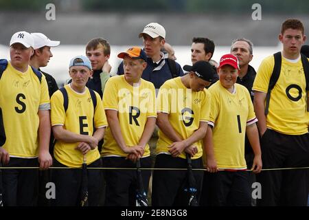 Illustration lors du 136e Open Championship 2007 au Carnoustie Golf Links en Écosse de l'est le 21 juillet 2007. Photo de Christian Liewig/ABACAPRESS.COM Banque D'Images