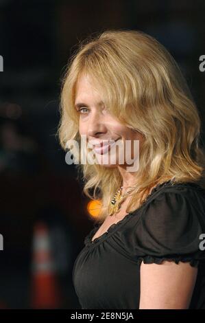 Rosanna Arquette assiste à la première de Paramount Pictures 'Hot Rod' tenue au Mann Chinese Theatre sur Hollywood Boulevard à Los Angeles, CA, Etats-Unis le 26 juillet 2007. Photo de Lionel Hahn/ABACAPRESS.COM Banque D'Images