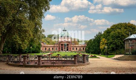 Kaiser Wilhelms Bad dans les jardins de Spa de Bad Homburg Banque D'Images