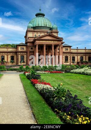 Kaiser Wilhelms Bad dans les jardins de Spa de Bad Homburg Banque D'Images